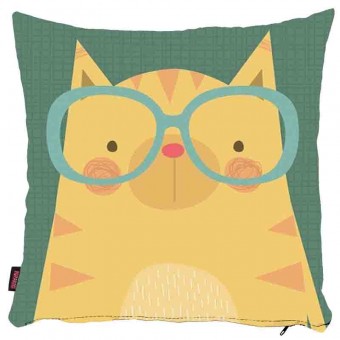 Kedili Yastık Kılıfı-85